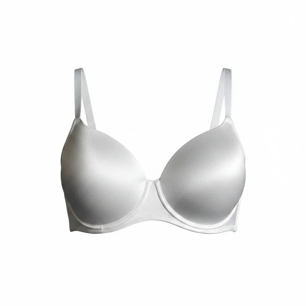 Bali One Smooth U Ultra‎ Light Underwire Bra White 36DD 3456 Full Coverage